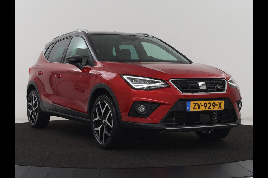 Seat Arona 1.0 TSI FR Intens | 87.800km NAP | Full LED | Virtual Cockpit | Beats Pack | Camera | Carplay | 18'' | Dodehoek detectie | Adaptive cruise | Parkeerhulp | Climate control | Navigatie | Keyless