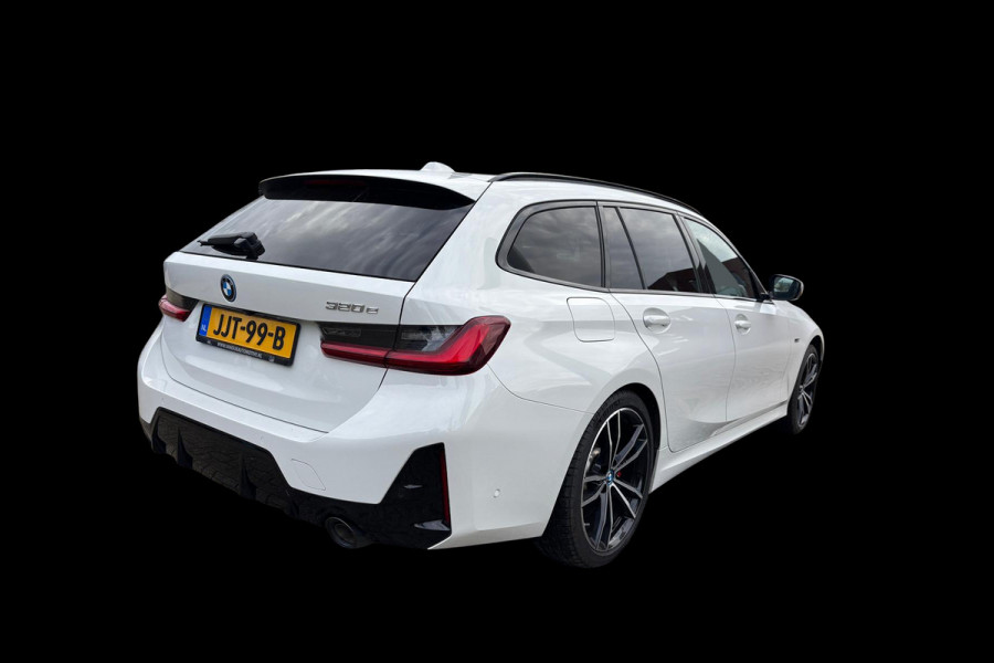 BMW 3 Serie Touring 320e Touring M-Sport PRO PHEV NAVIGATIE 360 CAMERA SPORT STOELEN HALF LEDEREN BEKLEDING BLACK STYLE