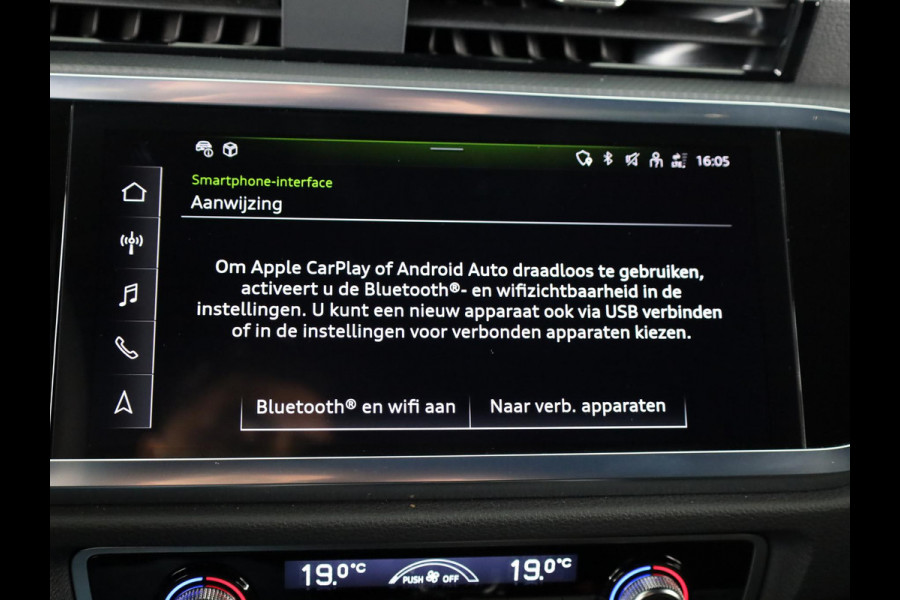 Audi Q3 35 TFSI Advanced Edition 150 pk S-tronic | Verlengde garantie | Navigatie | Gratis Winterset | Achteruitrijcamera | LED koplampen | Stoelverwarming |