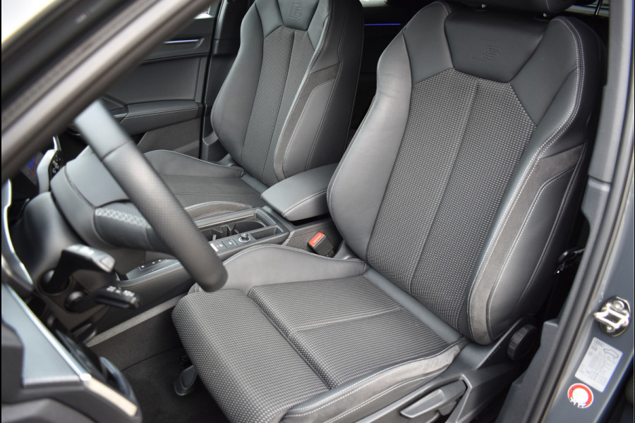 Audi Q3 Sportback 45 TFSI e S-Line 245 Pk Navi Leder Sfeer Keyless Trekhaak Matrix Nano Grijs Metallic