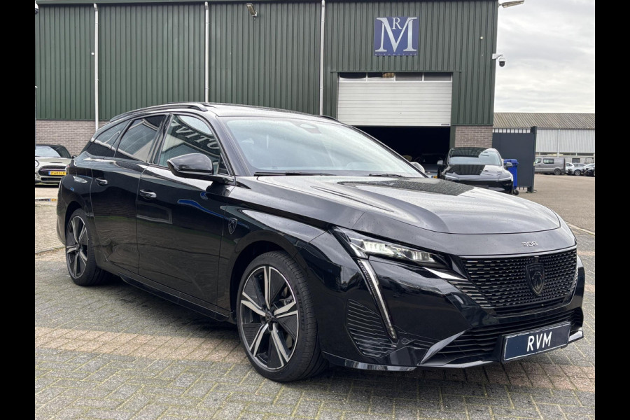 Peugeot 308 1.6 Plug-in Hybrid 225 GT STUUR + STOELVERW. MET MASSAGE| ELEK. STOEL| PANO| 360 CAMERA| ELEK. ACHTERKLEP| DODE HOEK| KEYLESS