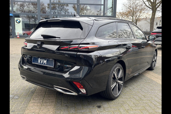 Peugeot 308 1.6 Plug-in Hybrid 225 GT STUUR + STOELVERW. MET MASSAGE| ELEK. STOEL| PANO| 360 CAMERA| ELEK. ACHTERKLEP| DODE HOEK| KEYLESS