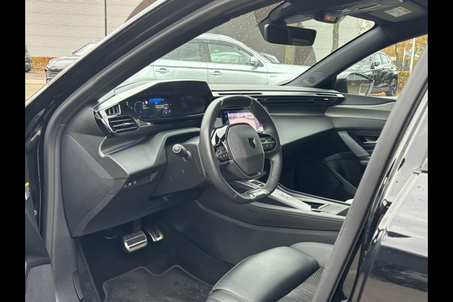 Peugeot 308 1.6 Plug-in Hybrid 225 GT STUUR + STOELVERW. MET MASSAGE| ELEK. STOEL| PANO| 360 CAMERA| ELEK. ACHTERKLEP| DODE HOEK| KEYLESS