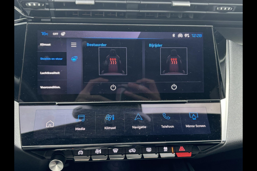 Peugeot 308 1.6 Plug-in Hybrid 225 GT STUUR + STOELVERW. MET MASSAGE| ELEK. STOEL| PANO| 360 CAMERA| ELEK. ACHTERKLEP| DODE HOEK| KEYLESS
