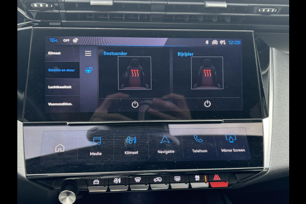 Peugeot 308 1.6 Plug-in Hybrid 225 GT STUUR + STOELVERW. MET MASSAGE| ELEK. STOEL| PANO| 360 CAMERA| ELEK. ACHTERKLEP| DODE HOEK| KEYLESS