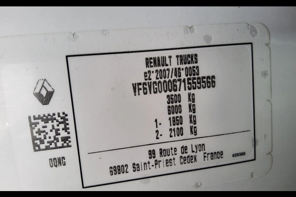 Renault Master 165.35 MET OPBOUW - EURO 6 - VZJ-49-R - VF6VG000671559566