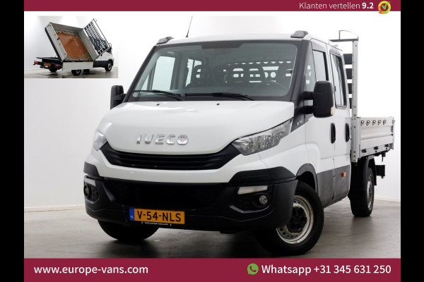 Iveco Daily 35S14 316pk E6 L2H1 D.C. 3-Zijdige Kipper Airco/Trekhaak 3500kg 02-2018