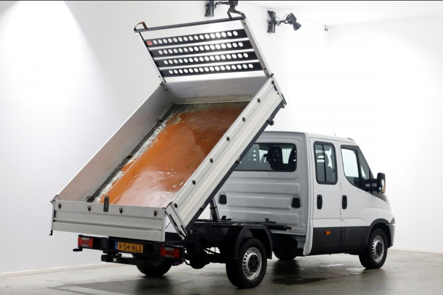 Iveco Daily 35S14 316pk E6 L2H1 D.C. 3-Zijdige Kipper Airco/Trekhaak 3500kg 02-2018