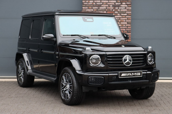 Mercedes-Benz G-Klasse 580 EQ Exclusive AMG Line 116 kWh | Techniekpakket | Winterpakket | Distronic | Burmester | Keyless Go | Schuifdak | Verwarmd Stuurwiel | Exclusief Leder |