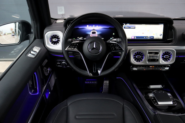 Mercedes-Benz G-Klasse 580 EQ Exclusive AMG Line 116 kWh | Techniekpakket | Winterpakket | Distronic | Burmester | Keyless Go | Schuifdak | Verwarmd Stuurwiel | Exclusief Leder |