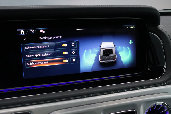 Mercedes-Benz G-Klasse 580 EQ Exclusive AMG Line 116 kWh | Techniekpakket | Winterpakket | Distronic | Burmester | Keyless Go | Schuifdak | Verwarmd Stuurwiel | Exclusief Leder |