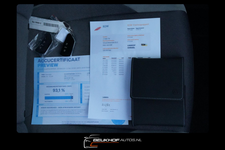 Volkswagen ID.3 First Plus 58 kWh Carplay Navi Camera Soh93%