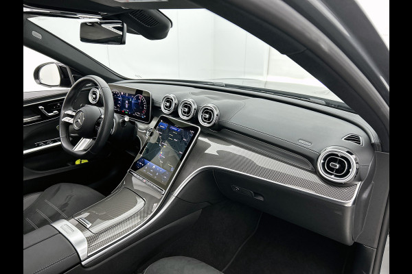 Mercedes-Benz C-Klasse Estate 300 e AMG Plug-In Hybride AMG Line | Night Pakket | Panorama Schuif-Kanteldak | Alarm Klasse 3 | KeyLess-Go | Easy Pack Achterklep. Inclusief 48 maanden Mercedes-Benz Certified garantie voor Europa.