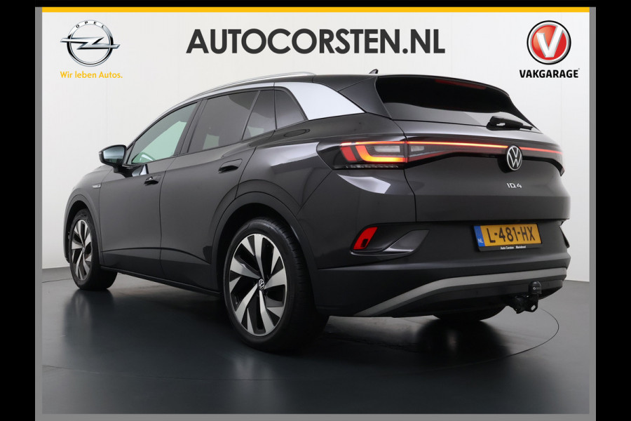 Volkswagen ID.4 Max 77kWh S.O.H. 92% Warmtepomp Trekhaak Camera Adap.Cruise + stop&go Apple Carplay Android Auto Navi Ecc Pdc Lmv 20" Led Privacy Glas DAB File assistent Matrix Led Keyless Origineel Nederlandse Auto