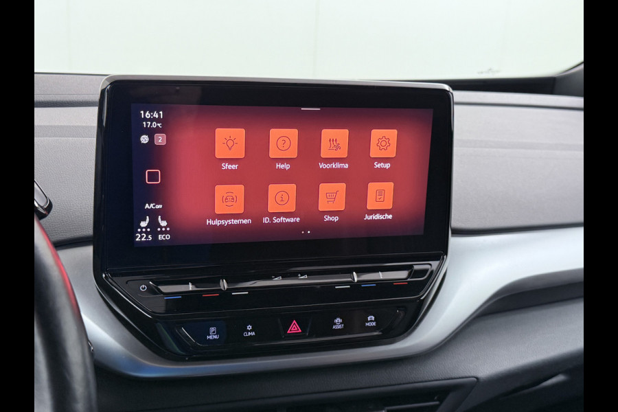Volkswagen ID.4 Max 77kWh S.O.H. 92% Warmtepomp Trekhaak Camera Adap.Cruise + stop&go Apple Carplay Android Auto Navi Ecc Pdc Lmv 20" Led Privacy Glas DAB File assistent Matrix Led Keyless Origineel Nederlandse Auto