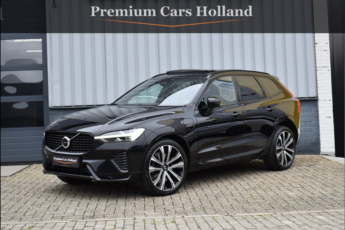 Volvo XC60 2.0 Recharge T8 AWD R-Design 455 Pk Pano Luchtvering Trekhaak Keyless Leder 21 Inch