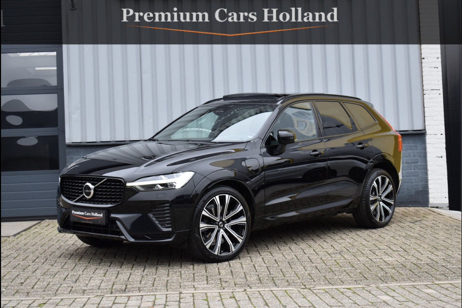 Volvo XC60 2.0 Recharge T8 AWD R-Design 455 Pk Pano Luchtvering Trekhaak Keyless Leder 21 Inch