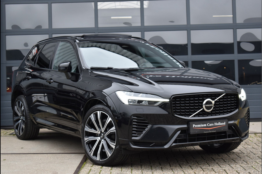 Volvo XC60 2.0 Recharge T8 AWD R-Design 455 Pk Pano Luchtvering Trekhaak Keyless Leder 21 Inch