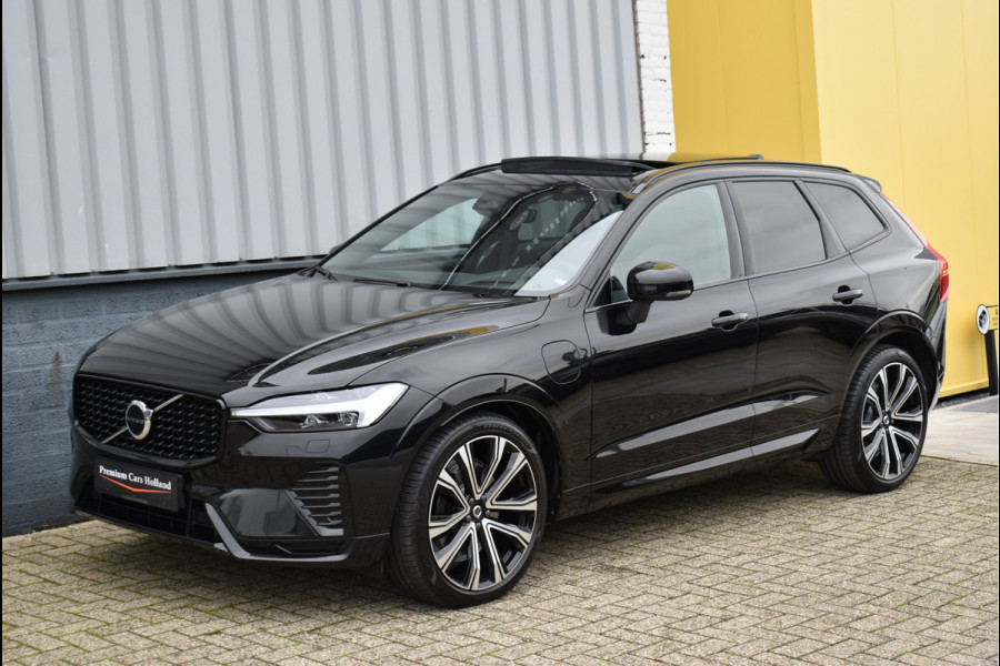 Volvo XC60 2.0 Recharge T8 AWD R-Design 455 Pk Pano Luchtvering Trekhaak Keyless Leder 21 Inch