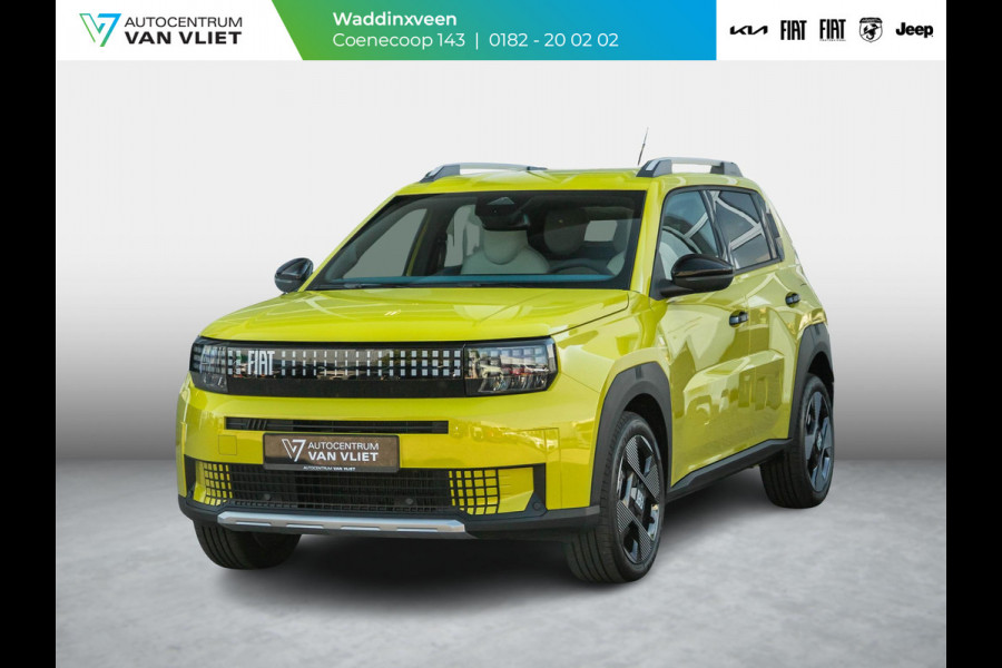 Fiat Grande Panda La Prima 11 kW 44 kWh | Uit voorraad leverbaar | Clima | Cruise | Camera | Apple Carplay | 17" | Navi | Winter Pack