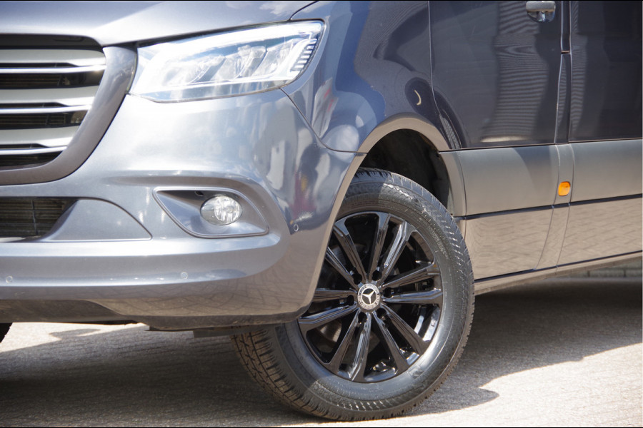 Mercedes-Benz Sprinter 319 3.0 CDI V6 L3H2 AUT. LED, LEDER, 3.5T TREKHAAK, CRUISE, MBUX, CAMERA, STANDKACHEL, CLIMA, APPLE CARPLAY/ANDROID AUTO, PARKEE