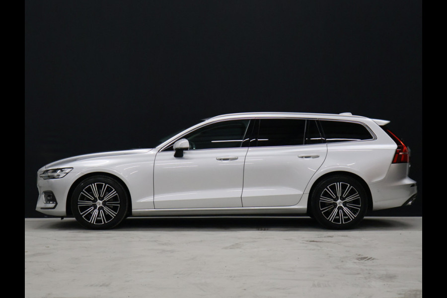 Volvo V60 2.0 B3 Inscription [TREKHAAK INKLAPBAAR, MEMORY SEAT, HARMAN/KARDON, APPLE CARPLAY, ANDROID, STUURVERWARMING, CAMERA, ADAPTIVE CRUISE, STOELVERWARMING, VOL LEDER, PDC V+A, CLIMATE, NIEUWSTAAT]