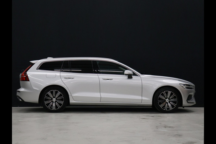 Volvo V60 2.0 B3 Inscription [TREKHAAK INKLAPBAAR, MEMORY SEAT, HARMAN/KARDON, APPLE CARPLAY, ANDROID, STUURVERWARMING, CAMERA, ADAPTIVE CRUISE, STOELVERWARMING, VOL LEDER, PDC V+A, CLIMATE, NIEUWSTAAT]