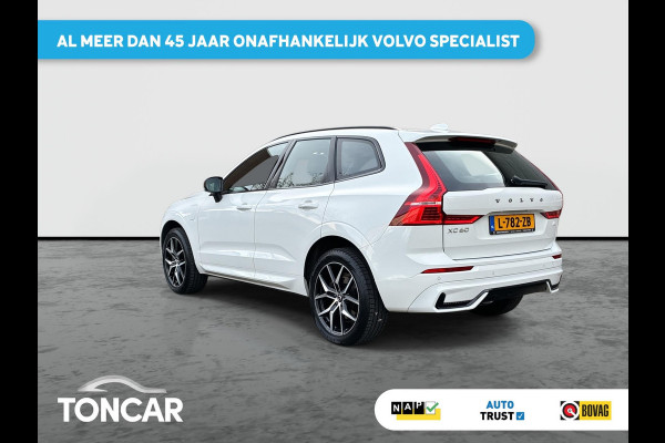 Volvo XC60 2.0 T6 Plug-in hybrid AWD R-Design Long Range SOH 93% | Skyroof | 20" Lmv | Sportstoelen | Stoel-stuurverwaming | A-Cam