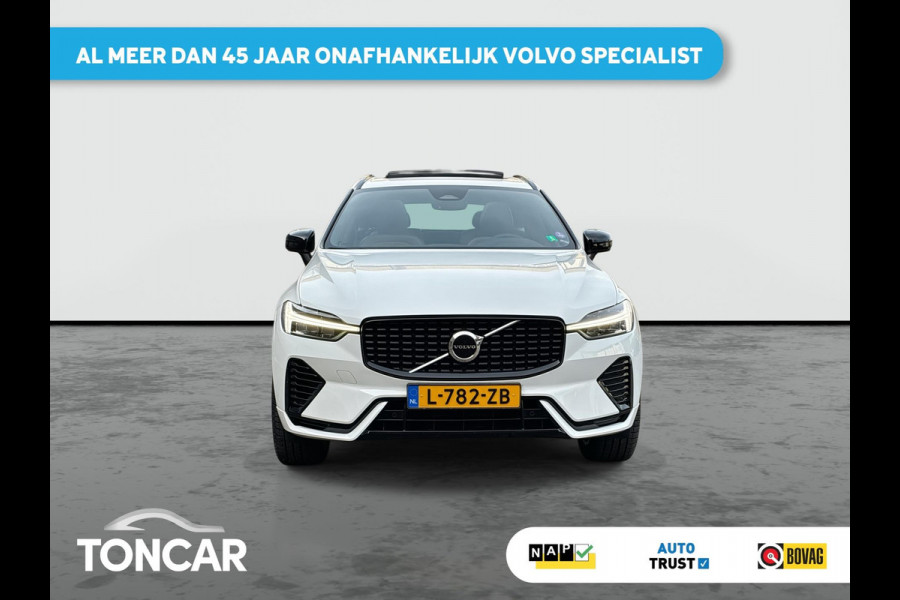 Volvo XC60 2.0 T6 Plug-in hybrid AWD R-Design Long Range SOH 93% | Skyroof | 20" Lmv | Sportstoelen | Stoel-stuurverwaming | A-Cam