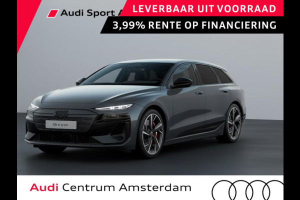 Audi S6 Avant e-tron 100kWh 503 pk Quattro Panoramadak | B&O Soundsystem | Head Up Display| Rode remzadels | Voorstoelen met geheugen | Massage stoelen | Luchtvering