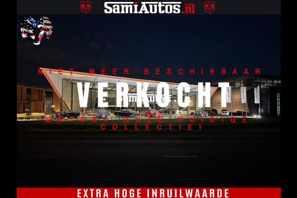 Dodge Ram 1500 Laramie Night | Face Lift | 420Pk 636 Nn | Extra Groot Scherm + Passagiers Scherm | Comfortabele Dubbele Cabine met Royale 5 Zitplaatsen | BPM vrij | Nu Leverbaar uit Voorraad | Voorraad Nr  2220 - 5039