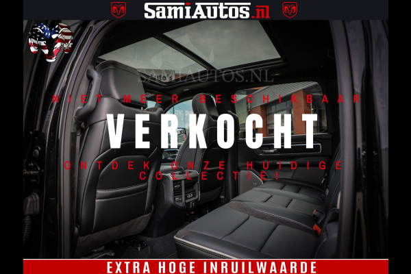 Dodge Ram 1500 Laramie Night | Face Lift | 420Pk 636 Nn | Extra Groot Scherm + Passagiers Scherm | Comfortabele Dubbele Cabine met Royale 5 Zitplaatsen | BPM vrij | Nu Leverbaar uit Voorraad | Voorraad Nr  2220 - 5039
