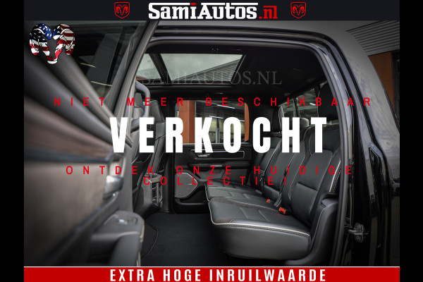 Dodge Ram 1500 Laramie Night | Face Lift | 420Pk 636 Nn | Extra Groot Scherm + Passagiers Scherm | Comfortabele Dubbele Cabine met Royale 5 Zitplaatsen | BPM vrij | Nu Leverbaar uit Voorraad | Voorraad Nr  2220 - 5039