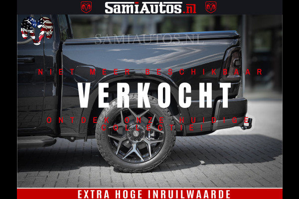 Dodge Ram 1500 Laramie Night | Face Lift | 420Pk 636 Nn | Extra Groot Scherm + Passagiers Scherm | Comfortabele Dubbele Cabine met Royale 5 Zitplaatsen | BPM vrij | Nu Leverbaar uit Voorraad | Voorraad Nr  2220 - 5039