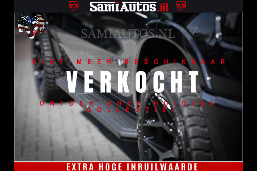 Dodge Ram 1500 Laramie Night | Face Lift | 420Pk 636 Nn | Extra Groot Scherm + Passagiers Scherm | Comfortabele Dubbele Cabine met Royale 5 Zitplaatsen | BPM vrij | Nu Leverbaar uit Voorraad | Voorraad Nr  2220 - 5039