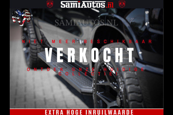 Dodge Ram 1500 Laramie Night | Face Lift | 420Pk 636 Nn | Extra Groot Scherm + Passagiers Scherm | Comfortabele Dubbele Cabine met Royale 5 Zitplaatsen | BPM vrij | Nu Leverbaar uit Voorraad | Voorraad Nr  2220 - 5039