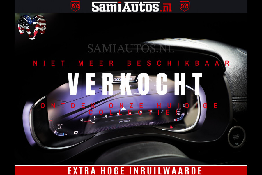 Dodge Ram 1500 Laramie Night | Face Lift | 420Pk 636 Nn | Extra Groot Scherm + Passagiers Scherm | Comfortabele Dubbele Cabine met Royale 5 Zitplaatsen | BPM vrij | Nu Leverbaar uit Voorraad | Voorraad Nr  2220 - 5039