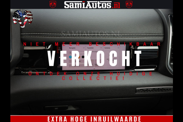 Dodge Ram 1500 Laramie Night | Face Lift | 420Pk 636 Nn | Extra Groot Scherm + Passagiers Scherm | Comfortabele Dubbele Cabine met Royale 5 Zitplaatsen | BPM vrij | Nu Leverbaar uit Voorraad | Voorraad Nr  2220 - 5039