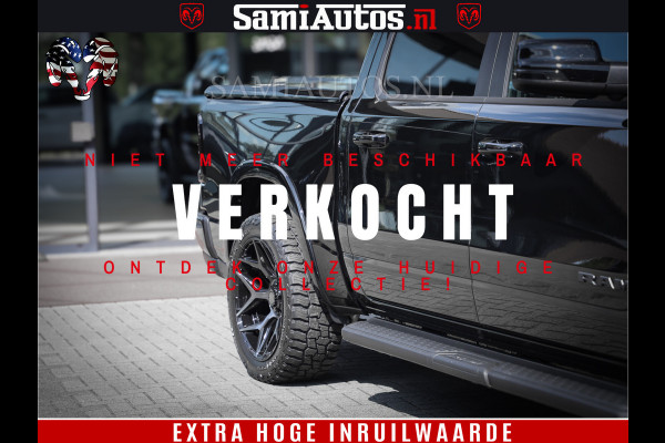 Dodge Ram 1500 Laramie Night | Face Lift | 420Pk 636 Nn | Extra Groot Scherm + Passagiers Scherm | Comfortabele Dubbele Cabine met Royale 5 Zitplaatsen | BPM vrij | Nu Leverbaar uit Voorraad | Voorraad Nr  2220 - 5039