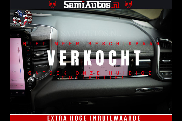 Dodge Ram 1500 Laramie Night | Face Lift | 420Pk 636 Nn | Extra Groot Scherm + Passagiers Scherm | Comfortabele Dubbele Cabine met Royale 5 Zitplaatsen | BPM vrij | Nu Leverbaar uit Voorraad | Voorraad Nr  2220 - 5039