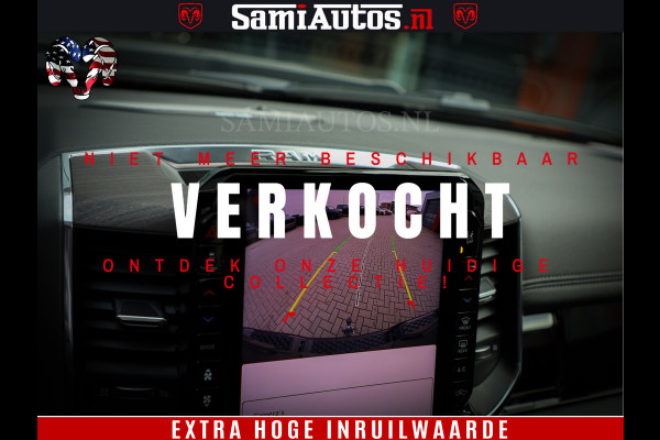 Dodge Ram 1500 Laramie Night | Face Lift | 420Pk 636 Nn | Extra Groot Scherm + Passagiers Scherm | Comfortabele Dubbele Cabine met Royale 5 Zitplaatsen | BPM vrij | Nu Leverbaar uit Voorraad | Voorraad Nr  2220 - 5039