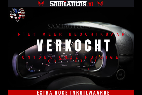 Dodge Ram 1500 Laramie Night | Face Lift | 420Pk 636 Nn | Extra Groot Scherm + Passagiers Scherm | Comfortabele Dubbele Cabine met Royale 5 Zitplaatsen | BPM vrij | Nu Leverbaar uit Voorraad | Voorraad Nr  2220 - 5039