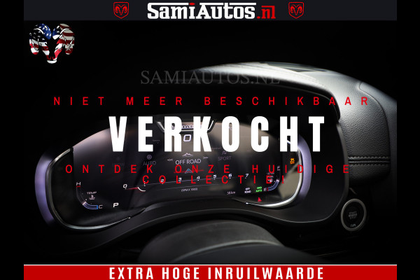 Dodge Ram 1500 Laramie Night | Face Lift | 420Pk 636 Nn | Extra Groot Scherm + Passagiers Scherm | Comfortabele Dubbele Cabine met Royale 5 Zitplaatsen | BPM vrij | Nu Leverbaar uit Voorraad | Voorraad Nr  2220 - 5039