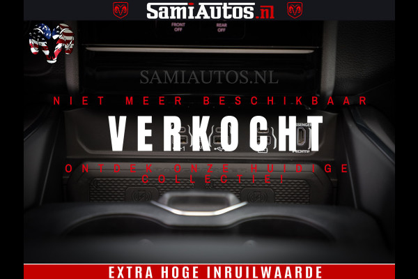 Dodge Ram 1500 Laramie Night | Face Lift | 420Pk 636 Nn | Extra Groot Scherm + Passagiers Scherm | Comfortabele Dubbele Cabine met Royale 5 Zitplaatsen | BPM vrij | Nu Leverbaar uit Voorraad | Voorraad Nr  2220 - 5039