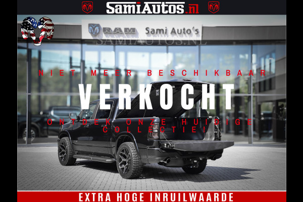 Dodge Ram 1500 Laramie Night | Face Lift | 420Pk 636 Nn | Extra Groot Scherm + Passagiers Scherm | Comfortabele Dubbele Cabine met Royale 5 Zitplaatsen | BPM vrij | Nu Leverbaar uit Voorraad | Voorraad Nr  2220 - 5039