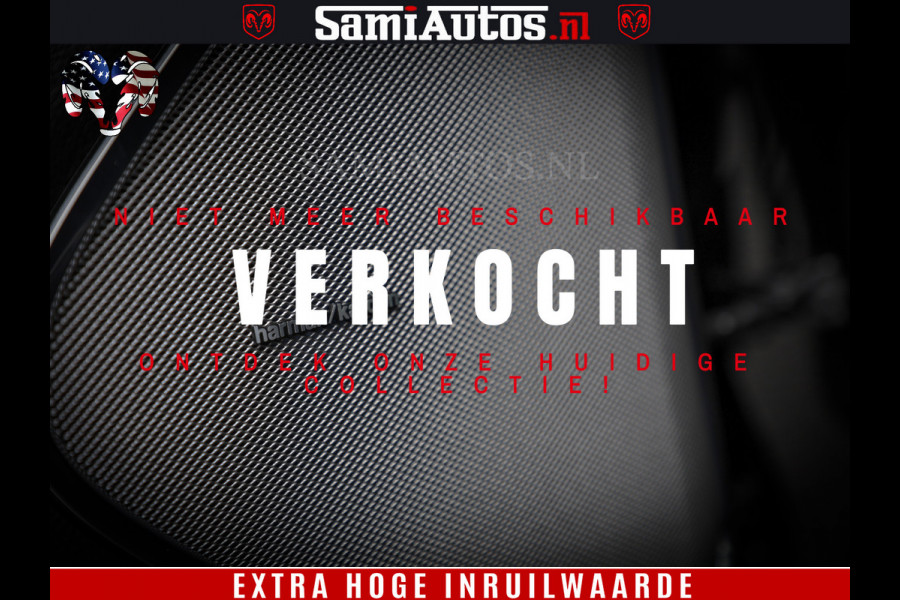 Dodge Ram 1500 Laramie Night | Face Lift | 420Pk 636 Nn | Extra Groot Scherm + Passagiers Scherm | Comfortabele Dubbele Cabine met Royale 5 Zitplaatsen | BPM vrij | Nu Leverbaar uit Voorraad | Voorraad Nr  2220 - 5039