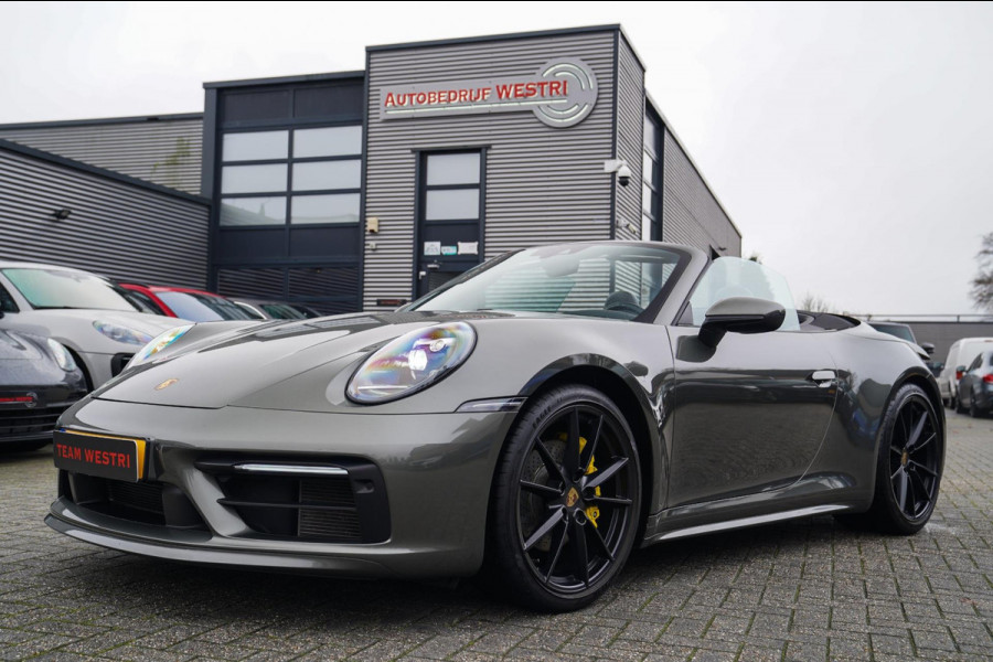 Porsche 911 Cabrio 3.0 Carrera | Sport Uitlaat | PASM Sport Suspension | LED Bi Xenon | Stoelverwarming | Aventuringroen | DAB+