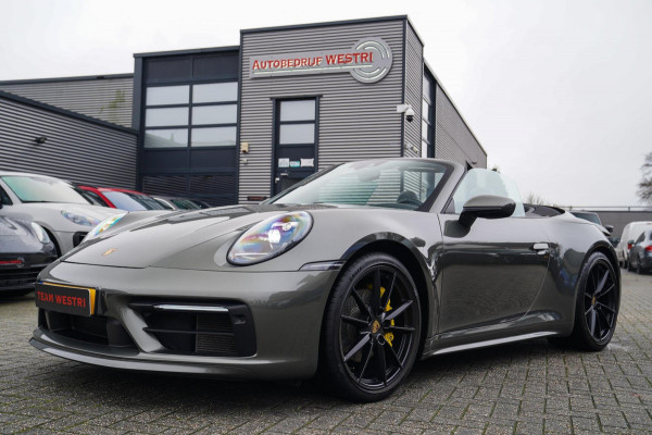 Porsche 911 Cabrio 3.0 Carrera | Sport Uitlaat | PASM Sport Suspension | LED Bi Xenon | Stoelverwarming | Aventuringroen | DAB+