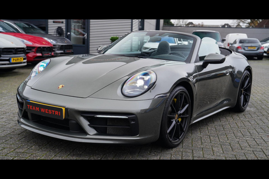 Porsche 911 Cabrio 3.0 Carrera | Sport Uitlaat | PASM Sport Suspension | LED Bi Xenon | Stoelverwarming | Aventuringroen | DAB+
