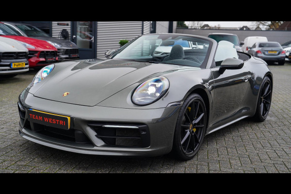 Porsche 911 Cabrio 3.0 Carrera | Sport Uitlaat | PASM Sport Suspension | LED Bi Xenon | Stoelverwarming | Aventuringroen | DAB+